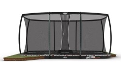 BERG Sports Ultim Pro Bouncer FlatGround 500 + siatka ochronna XL