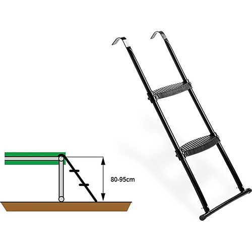 Drabinka do trampoliny EXIT do wysokości ramy 80–95 cm