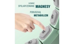 Magnetyczne hula-hop HHM14 HMS z obciążeniem i licznikiem, zielone