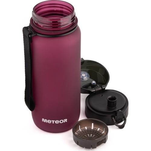 Sportowa butelka na wodę Meteor 650 ml - Bordowy