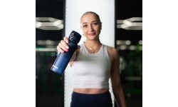 Sportowa butelka na wodę Meteor 650 ml - Navy