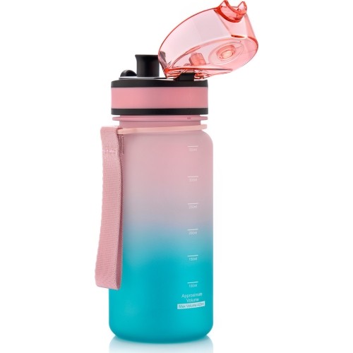 Bidon sportowy Meteor 350 ml - Pink || Turquoise