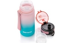 Bidon sportowy Meteor 350 ml - Pink || Turquoise