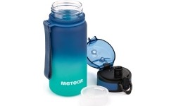 Bidon sportowy Meteor 350 ml - Niebieski / zielony