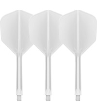 Piórka do rzutek Target K-Flex No.6 In Between, 3 szt. - Biały