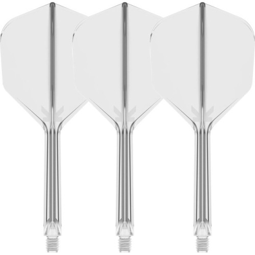 Piórka do rzutek Target K-Flex No.6 In Between, 3 szt. - Przezroczysty