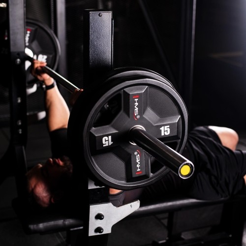 TPC olimpijski talerz poliuretanowy CPU HMS - 15 kg