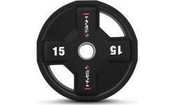 TPC olimpijski talerz poliuretanowy CPU HMS - 15 kg