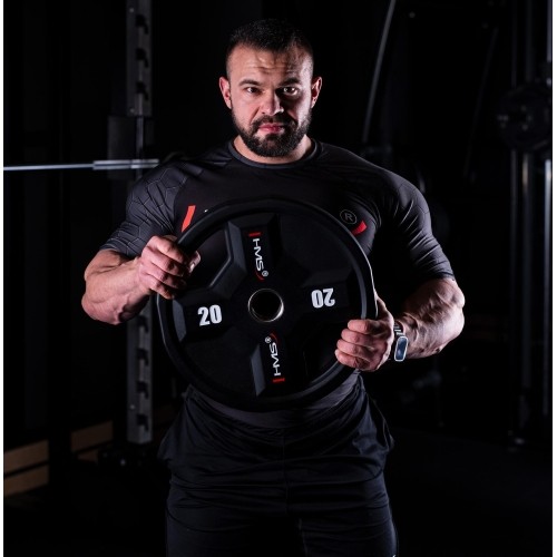 TPC olimpijski talerz poliuretanowy CPU HMS - 20 kg