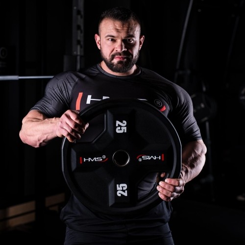 TPC olimpijski talerz poliuretanowy CPU HMS - 25 kg