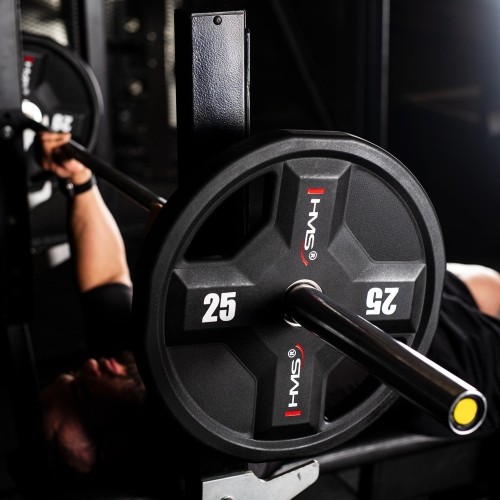 TPC olimpijski talerz poliuretanowy CPU HMS - 25 kg