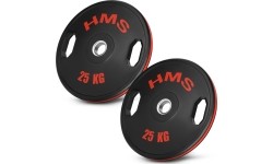 Gumowane talerze olimpijskie TOG HMS - 2x25kg - TOG RUBBERIZING OLYMPIC PLATES HMS