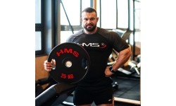 Gumowane talerze olimpijskie TOG HMS - 2x25kg - TOG RUBBERIZING OLYMPIC PLATES HMS