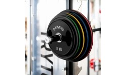 Gumowane talerze olimpijskie TOG HMS - 2x25kg - TOG RUBBERIZING OLYMPIC PLATES HMS