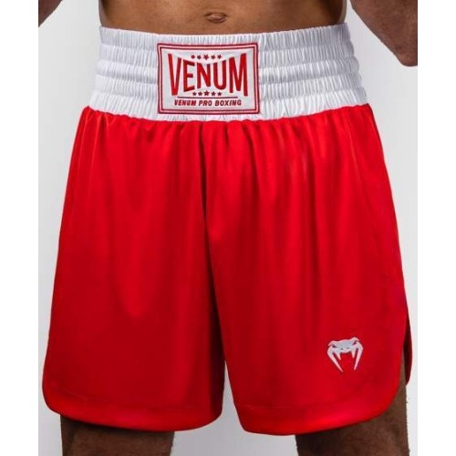 Spodenki bokserskie Venum Classic - Fire Red