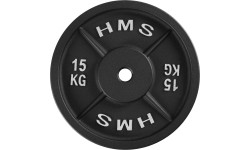 Żeliwny talerz obciążeniowy TCN HMS, 1,25 kg - 15 kg
