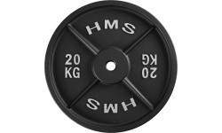 Żeliwny talerz obciążeniowy TCN HMS, 1,25 kg - 20 kg
