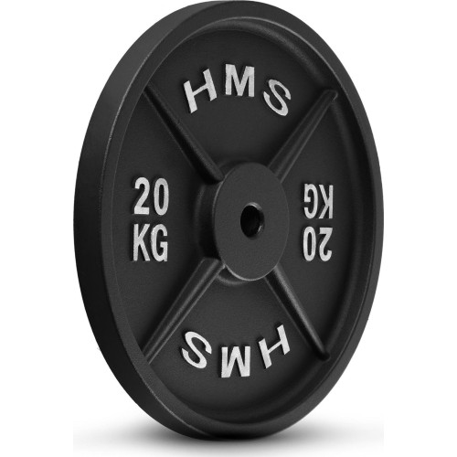 Żeliwny talerz obciążeniowy TCN HMS, 1,25 kg - 20 kg