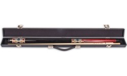 Twarde etui na kije bilardowe Black 1B-1S