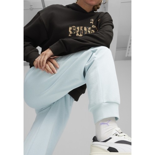 Spodnie sportowe damskie Puma Ess+ Small Logo miętowe 678744 22