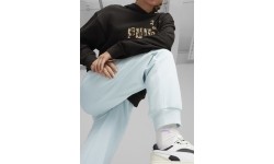 Spodnie sportowe damskie Puma Ess+ Small Logo miętowe 678744 22