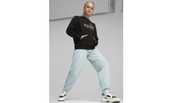 Spodnie sportowe damskie Puma Ess+ Small Logo miętowe 678744 22