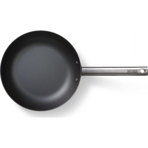 Patelnia WOK Skottsberg ze stali węglowej 28cm