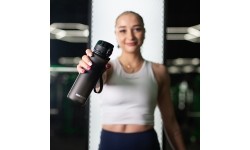 Sportowa butelka na wodę Meteor 650 ml - Czarny