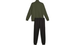 Dres męski Puma Clean Sweat Suit czarno-zielony 585841 31