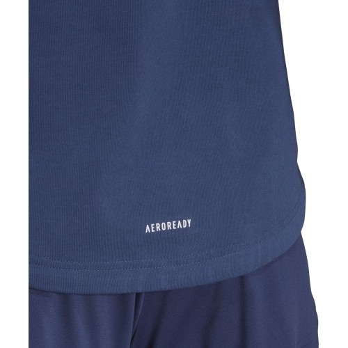 Bluzka Adidas W Script Tank, niebieska FM4426