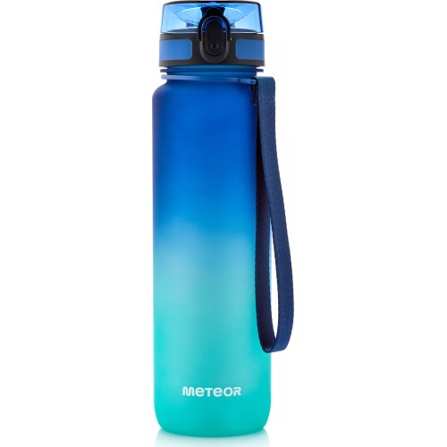 Sportowa butelka na wodę Meteor 1000 ml ciemnozielona - Blue || Turquoise