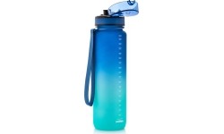 Sportowa butelka na wodę Meteor 1000 ml ciemnozielona - Blue || Turquoise
