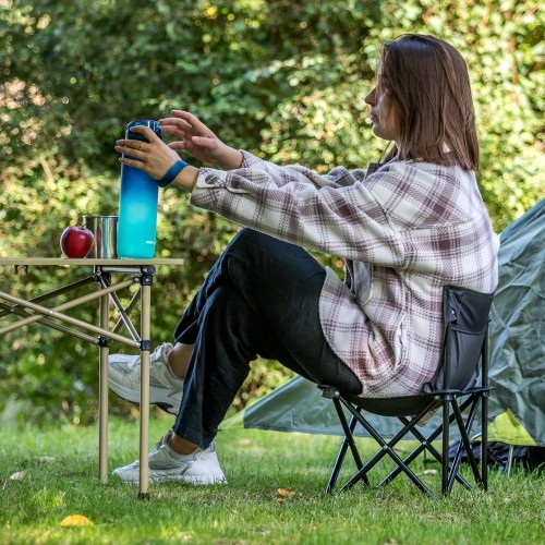 Sportowa butelka na wodę Meteor 1000 ml ciemnozielona - Blue || Turquoise