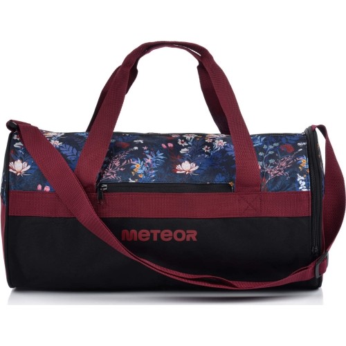Torba sportowa Meteor Sirin, 25 l - Bordowy || Czarny