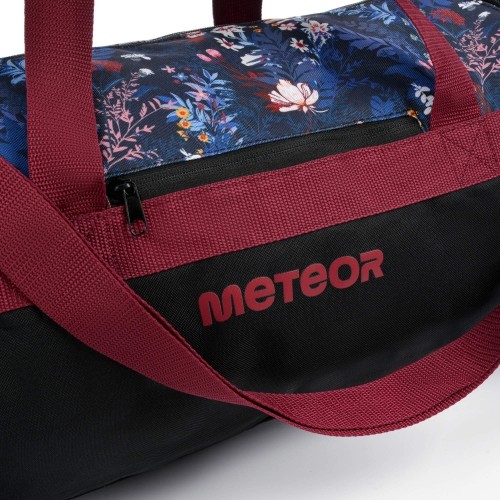 Torba sportowa Meteor Sirin, 25 l - Bordowy || Czarny