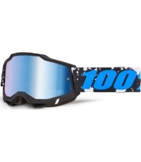 Gogle motocrossowe 100% Accuri 2 Mirror - Callisto czarny, lustrzana pleksa
