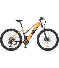 Damski elektryczny rower górski inSPORTline ISL Cleora 648 Wh 27,5″ 2026 - Coral Orange