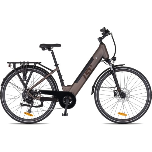 Miejski rower elektryczny inSPORTline ISL Eclion 648 Wh 28” – 2026 - Ciemna kawa