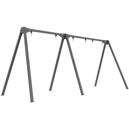 Trzystanowiskowa huśtawka ogrodowa na łożyskach PREMIUM MO-014 - Marbo Sport