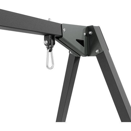 Trzystanowiskowa huśtawka ogrodowa na łożyskach PREMIUM MO-014 - Marbo Sport