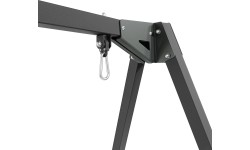 Trzystanowiskowa huśtawka ogrodowa na łożyskach PREMIUM MO-014 - Marbo Sport