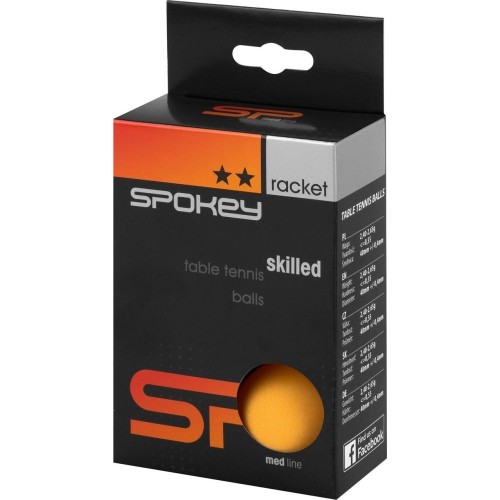 Piłeczki do tenisa stołowego Spokey Skilled, 6 szt.
