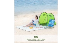 Samorozkładający się namiot plażowy Nils Camp NC3173, zielony
