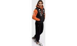 Kurtka puchowa Venum Motorsport, czarna