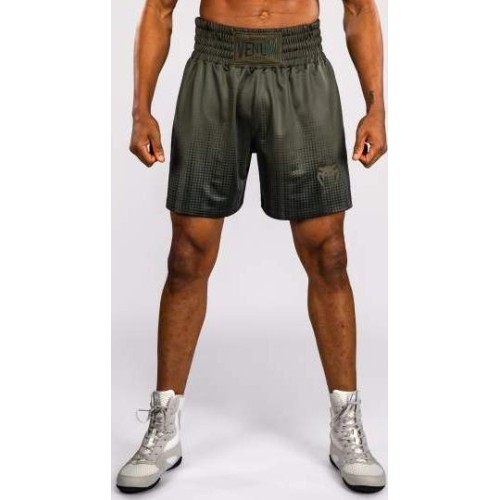 Spodenki bokserskie Venum Stealth – Khaki/Ciemnozielone