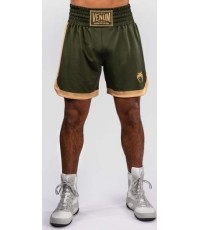 Spodenki bokserskie Venum Classic – Military Green/Sand