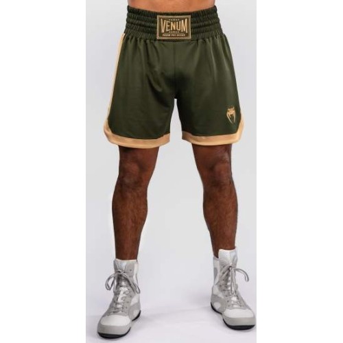 Spodenki bokserskie Venum Classic – Military Green/Sand