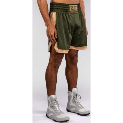 Spodenki bokserskie Venum Classic – Military Green/Sand