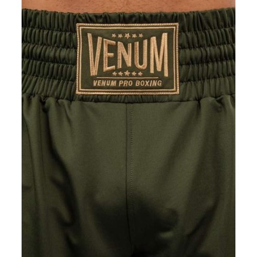Spodenki bokserskie Venum Classic – Military Green/Sand