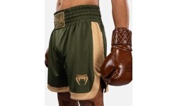 Spodenki bokserskie Venum Classic – Military Green/Sand